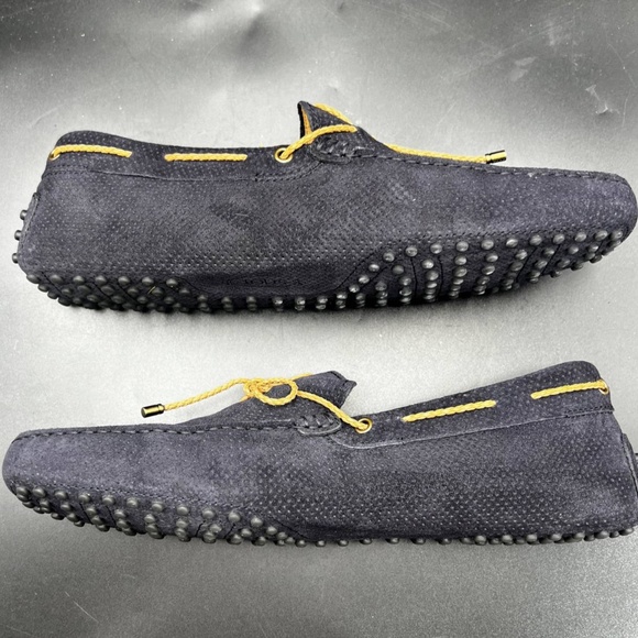 New In Box Tod’s Navy Laccetto Gommini 122 Men Size US 9.5 - Picture 3 of 8